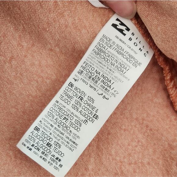 Billabong Always Golden Oversized Corduroy Shirt Jacket NWT XS - Picture 7 of 9